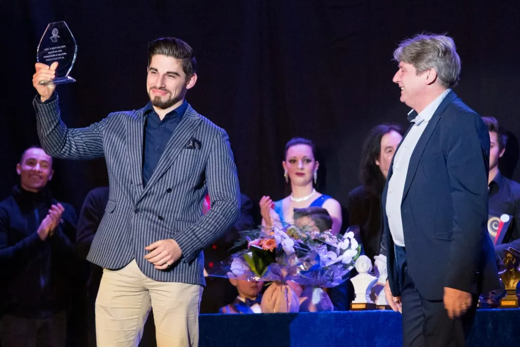 Chris au Gala Prestige - Prix du Public 2020